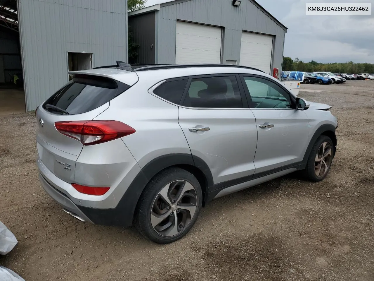 KM8J3CA26HU322462 2017 Hyundai Tucson Limited