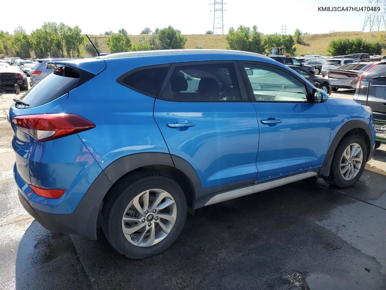 KM8J3CA47HU470489 2017 Hyundai Tucson Limited