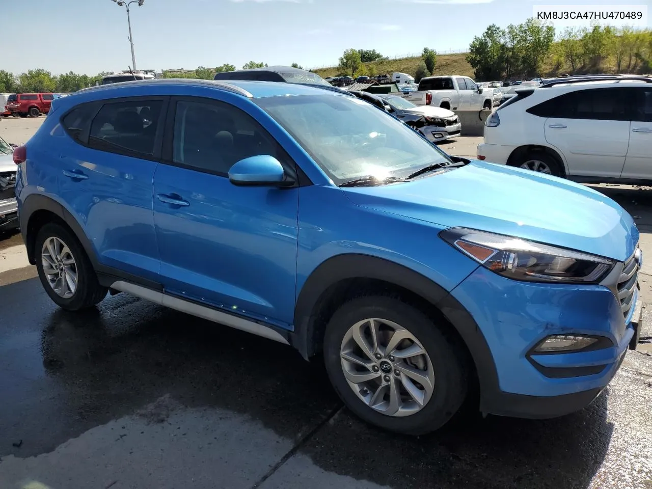 KM8J3CA47HU470489 2017 Hyundai Tucson Limited