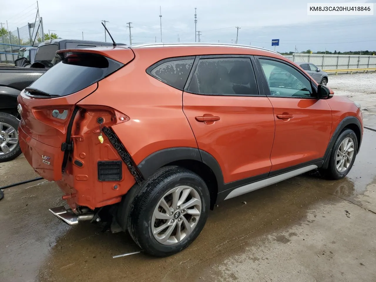 KM8J3CA20HU418846 2017 Hyundai Tucson Limited