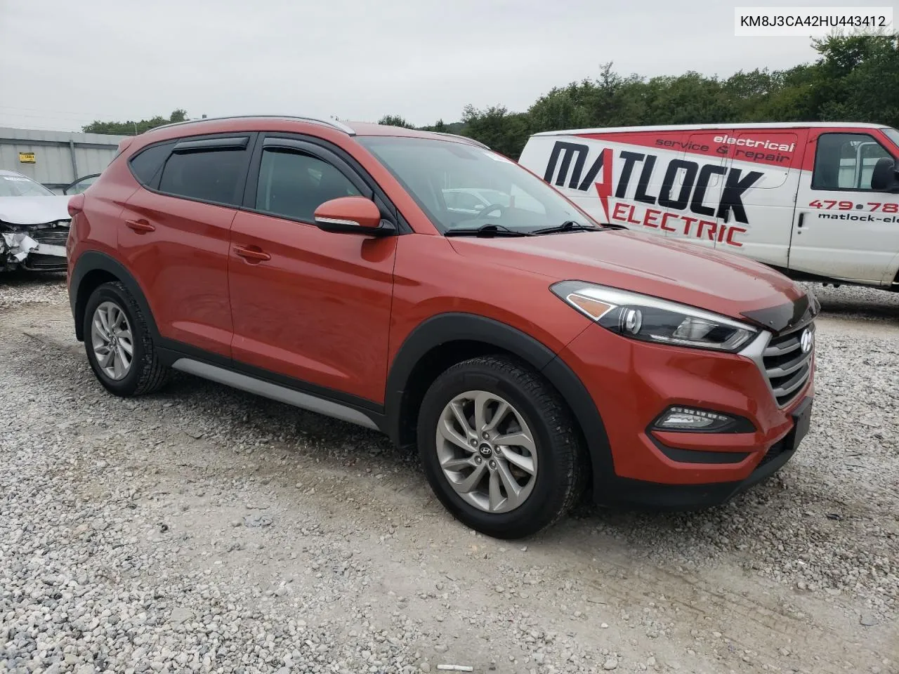 KM8J3CA42HU443412 2017 Hyundai Tucson Limited