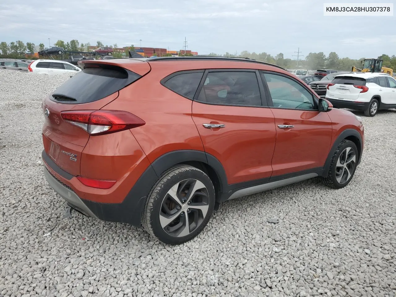 KM8J3CA28HU307378 2017 Hyundai Tucson Limited