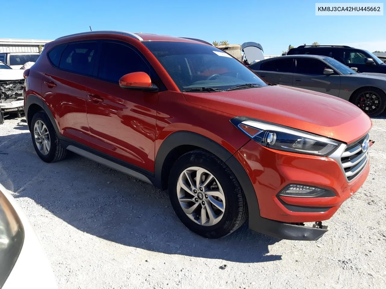 KM8J3CA42HU445662 2017 Hyundai Tucson Limited