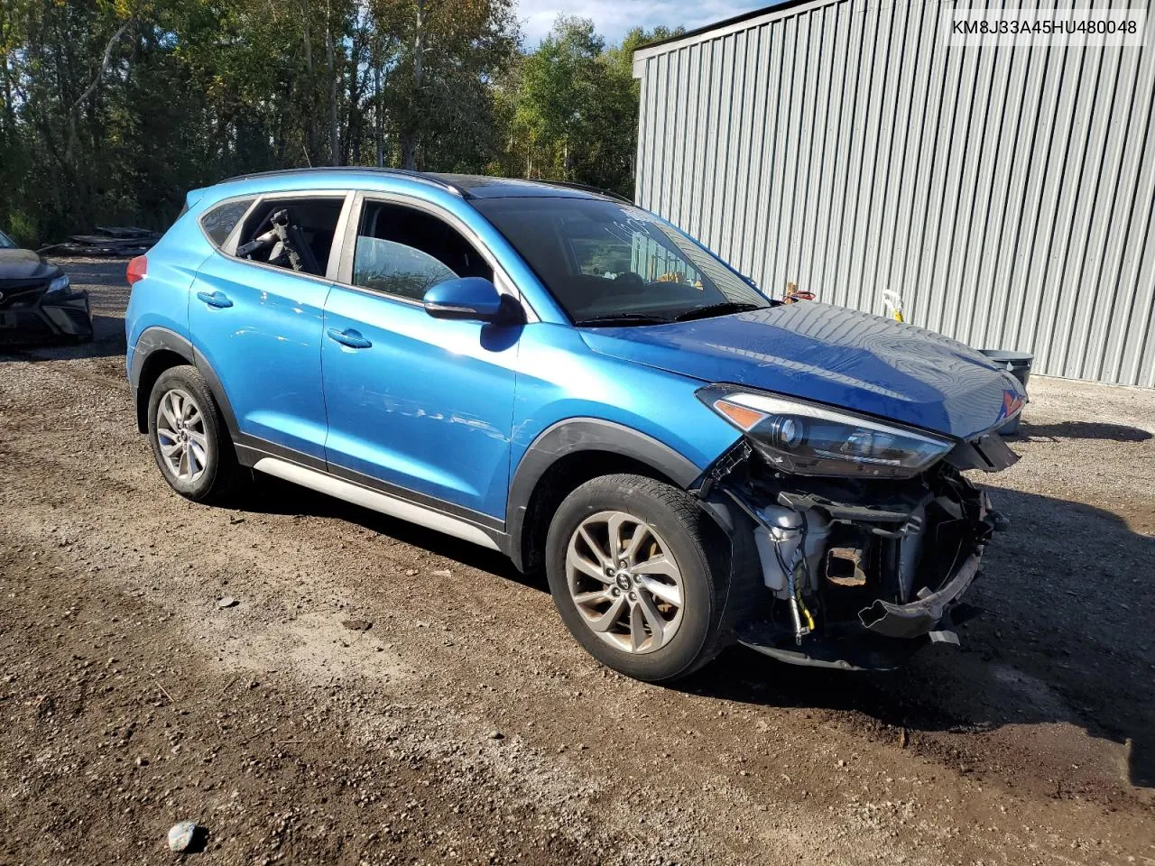 KM8J33A45HU480048 2017 Hyundai Tucson Limited