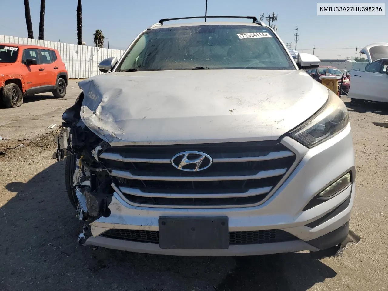 KM8J33A27HU398286 2017 Hyundai Tucson Limited