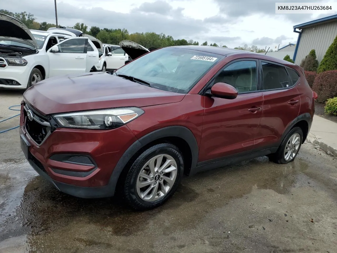 2017 Hyundai Tucson Se VIN: KM8J23A47HU263684 Lot: 72595164