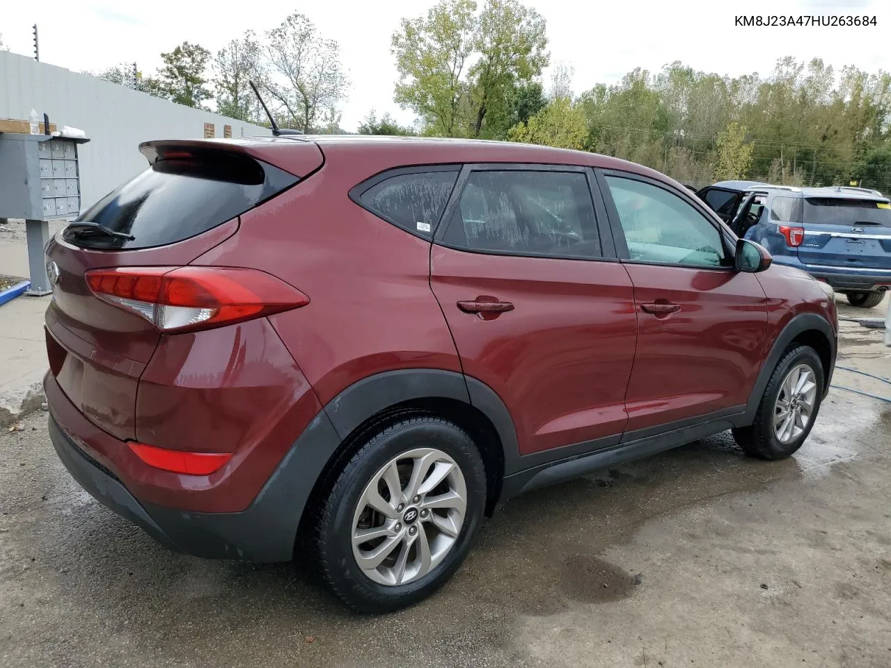 KM8J23A47HU263684 2017 Hyundai Tucson Se