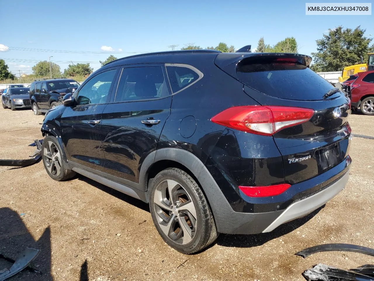 KM8J3CA2XHU347008 2017 Hyundai Tucson Limited