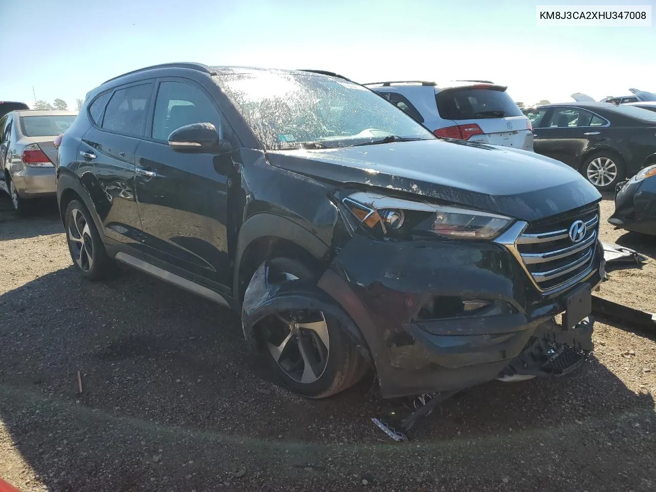 KM8J3CA2XHU347008 2017 Hyundai Tucson Limited