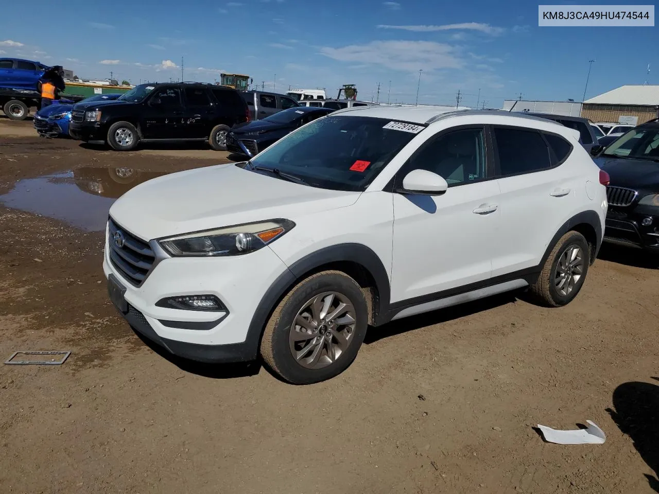 KM8J3CA49HU474544 2017 Hyundai Tucson Limited