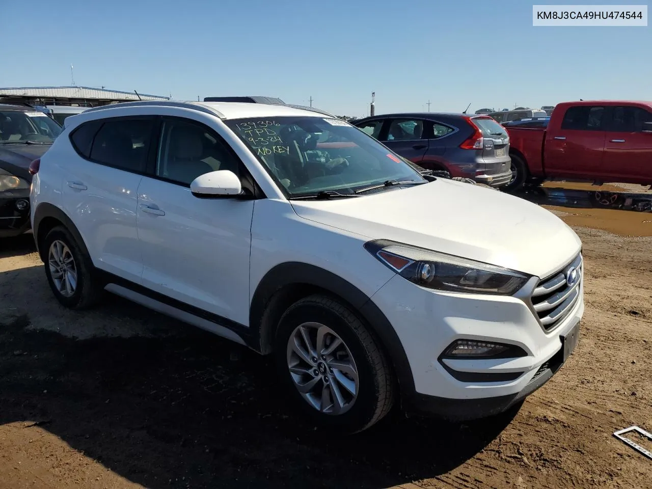 KM8J3CA49HU474544 2017 Hyundai Tucson Limited