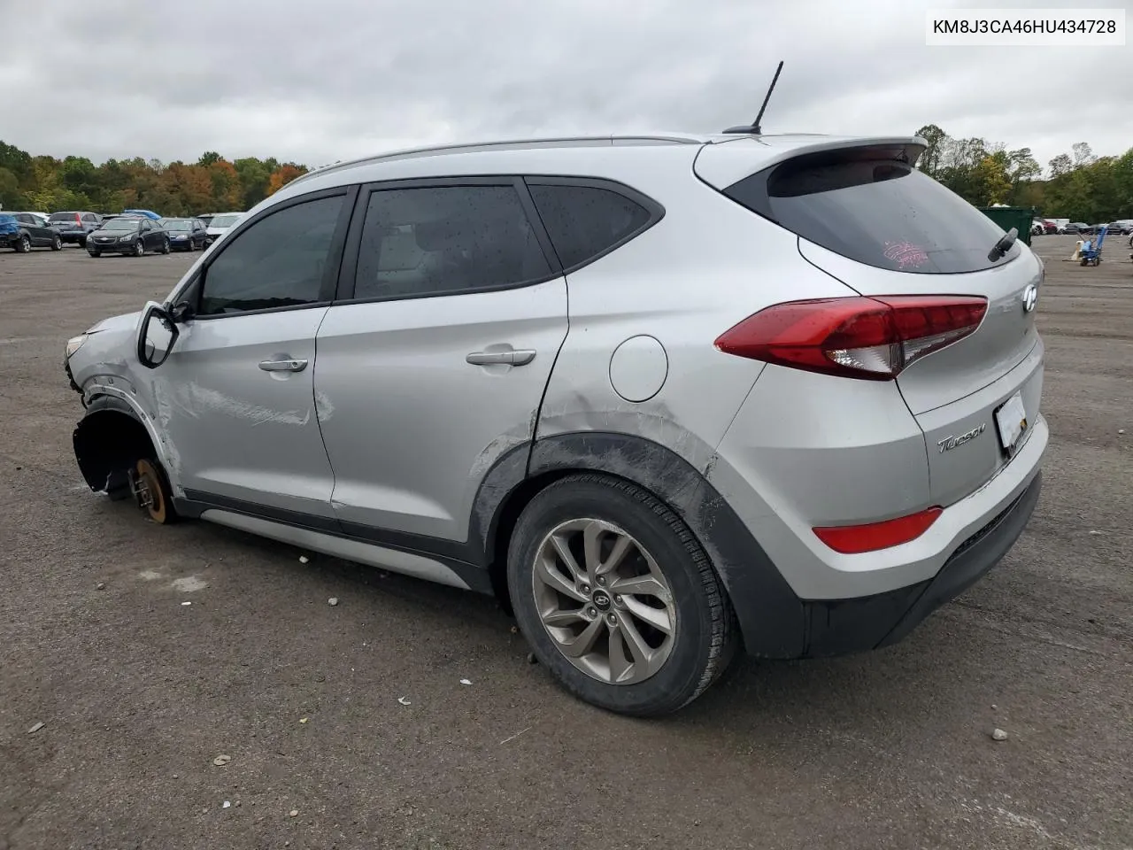 KM8J3CA46HU434728 2017 Hyundai Tucson Limited