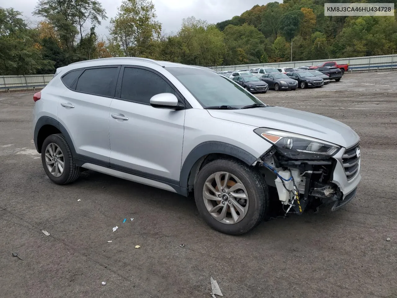 KM8J3CA46HU434728 2017 Hyundai Tucson Limited