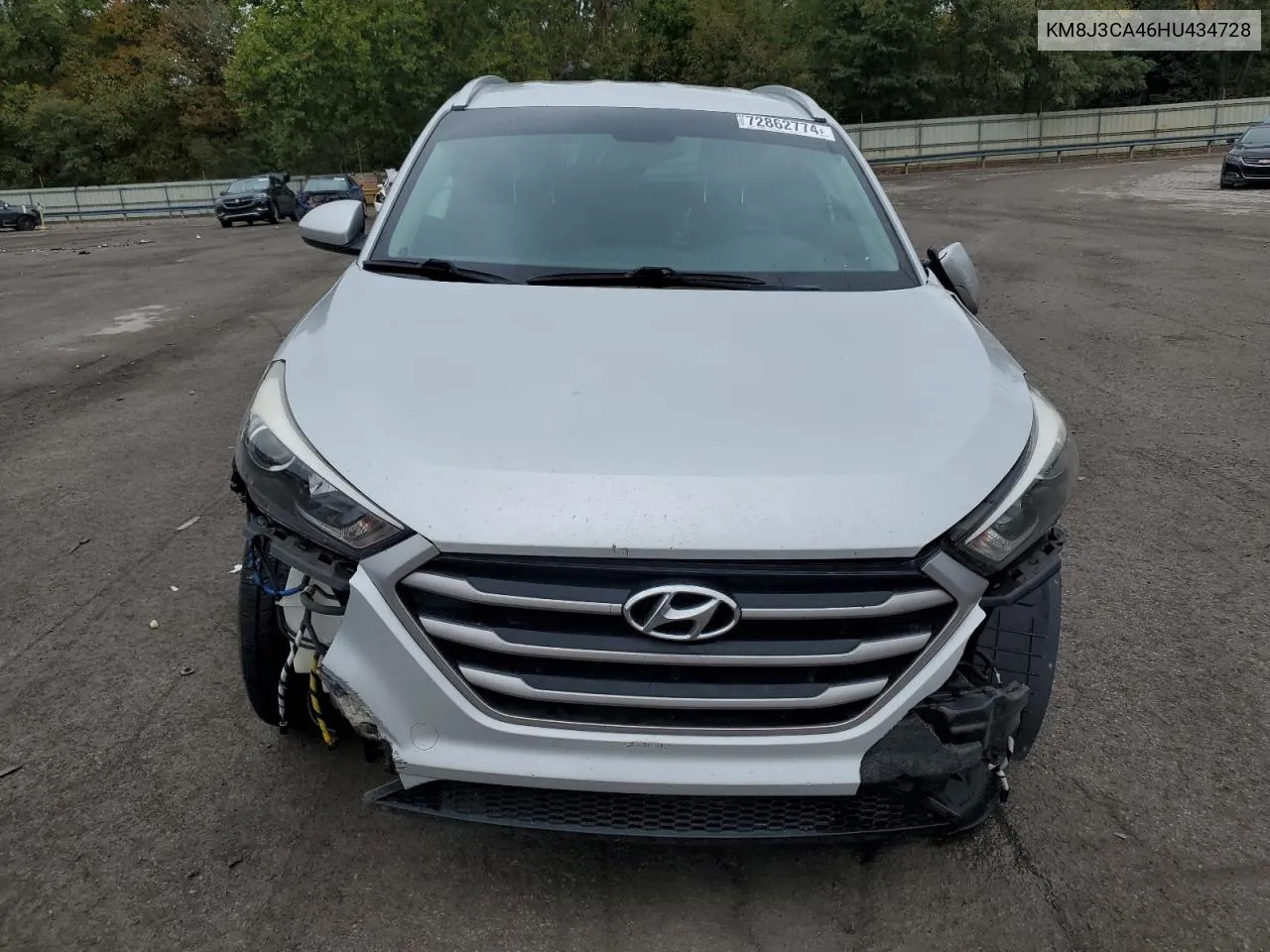 KM8J3CA46HU434728 2017 Hyundai Tucson Limited