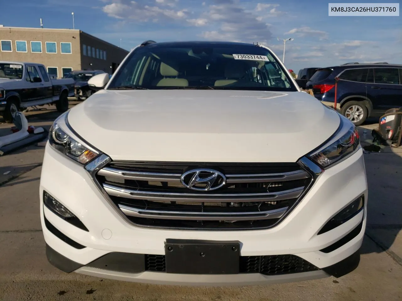 KM8J3CA26HU371760 2017 Hyundai Tucson Limited