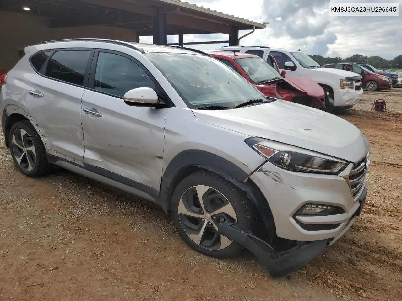 KM8J3CA23HU296645 2017 Hyundai Tucson Limited