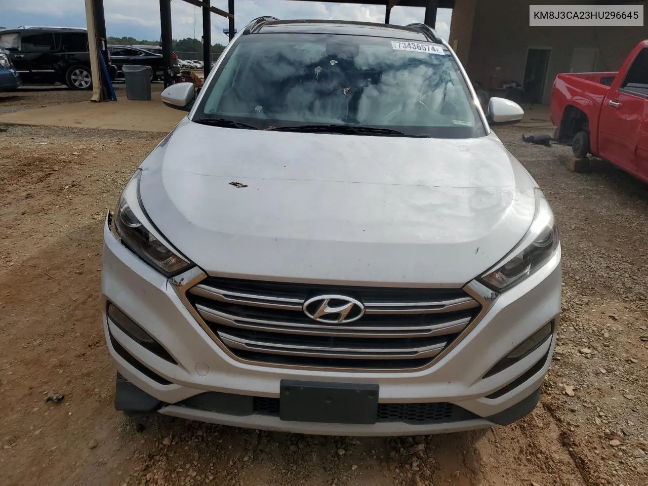 KM8J3CA23HU296645 2017 Hyundai Tucson Limited