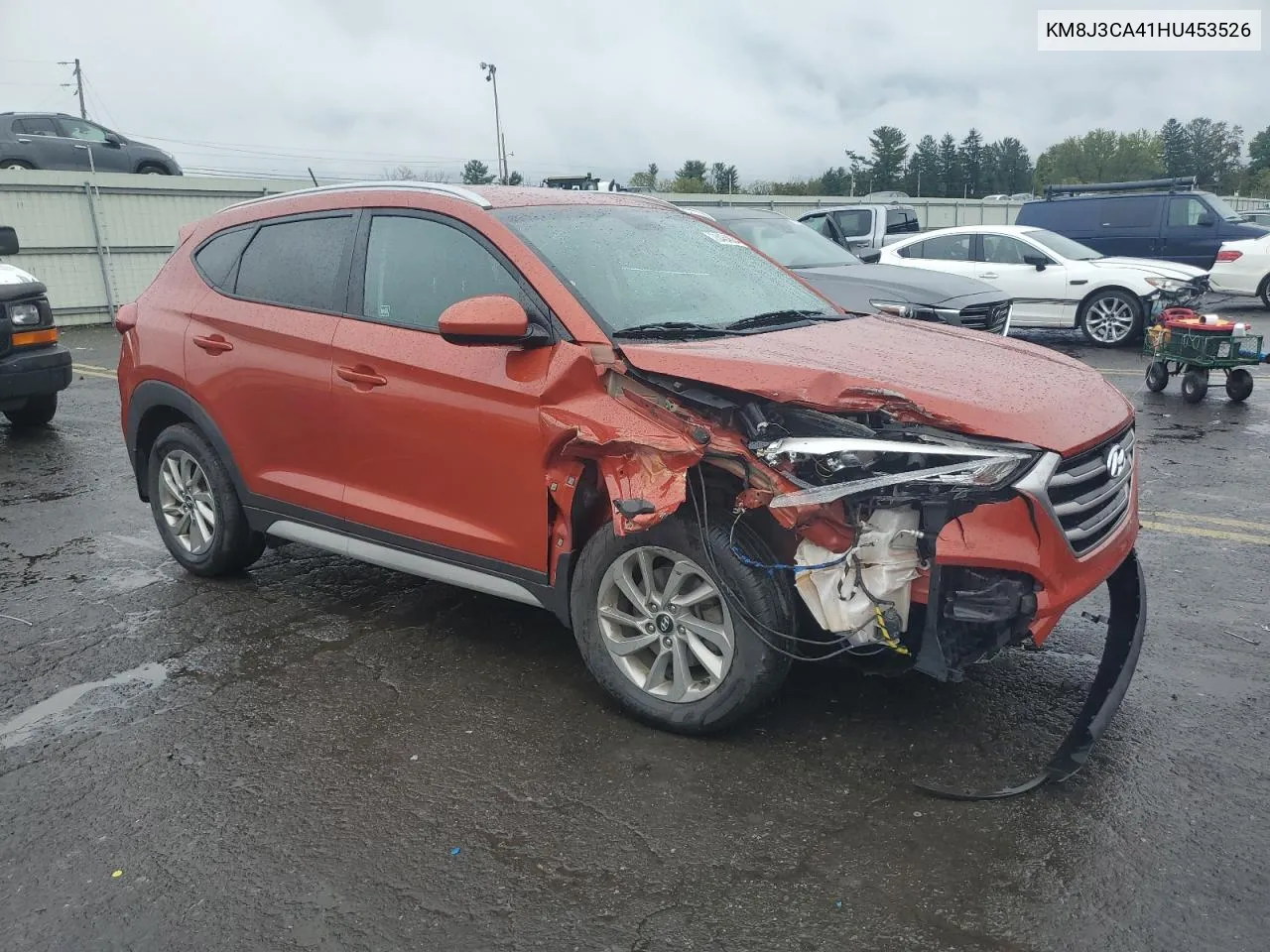 KM8J3CA41HU453526 2017 Hyundai Tucson Limited