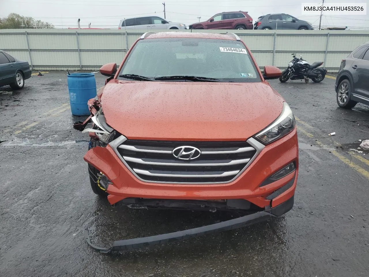 KM8J3CA41HU453526 2017 Hyundai Tucson Limited