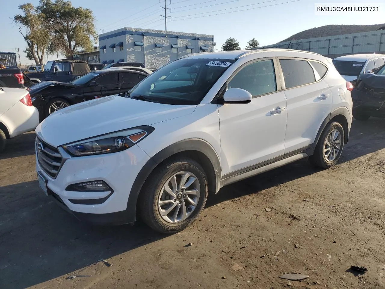 KM8J3CA48HU321721 2017 Hyundai Tucson Limited