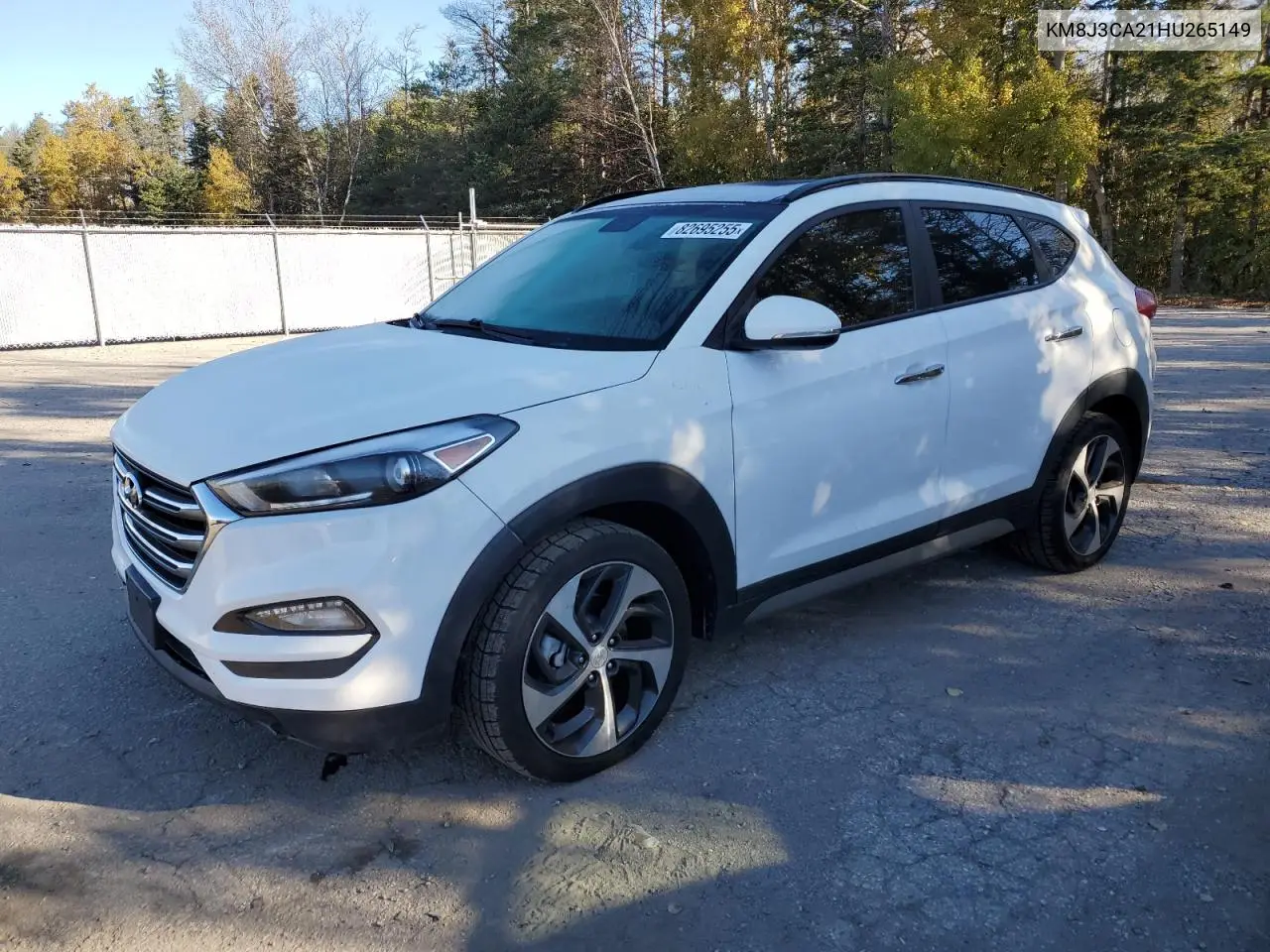 KM8J3CA21HU265149 2017 Hyundai Tucson Limited