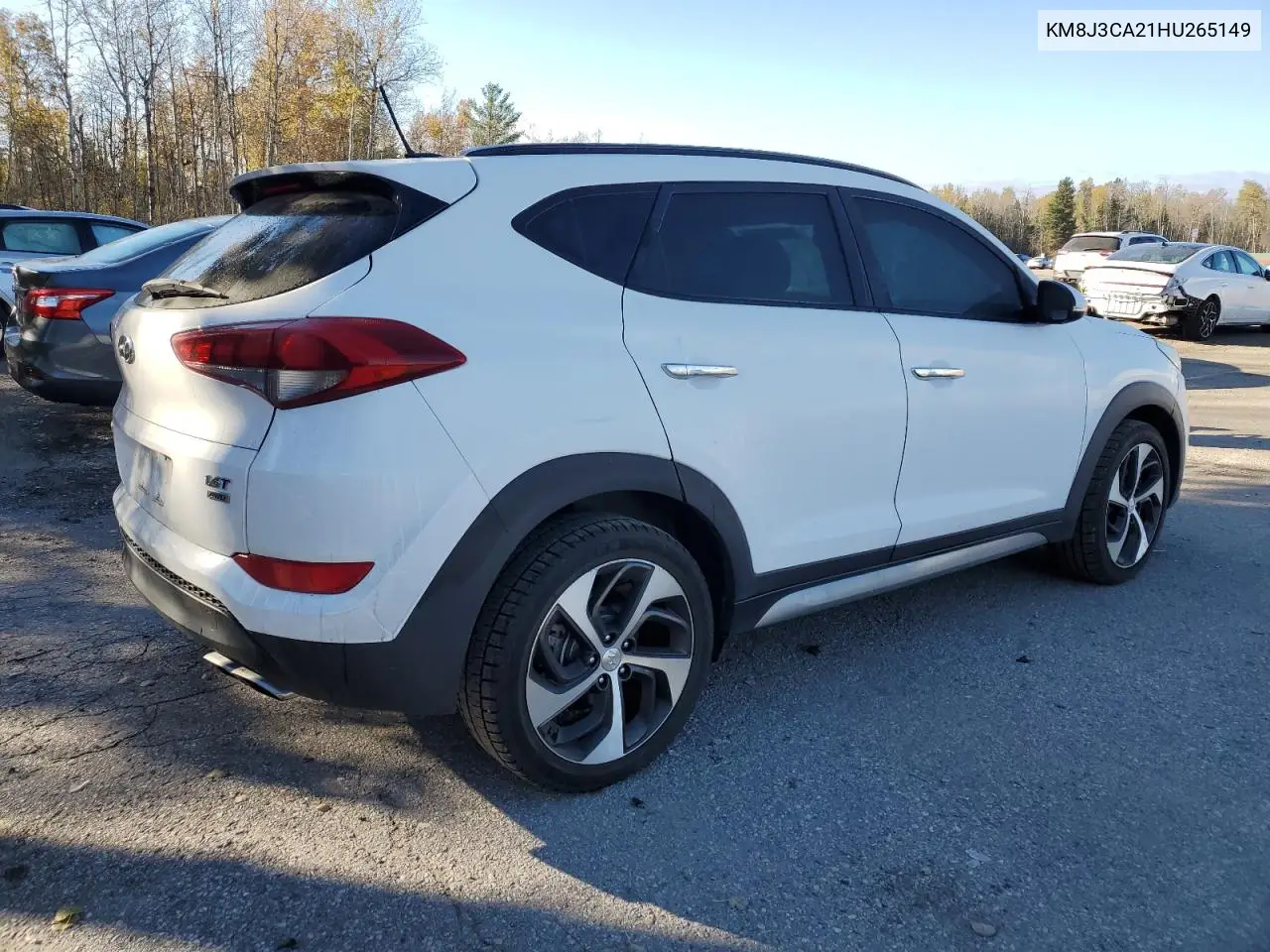 KM8J3CA21HU265149 2017 Hyundai Tucson Limited