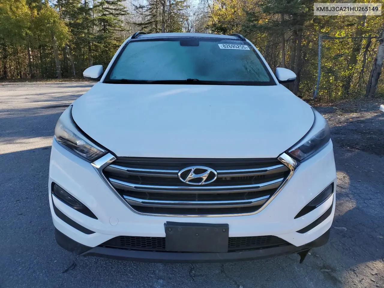 KM8J3CA21HU265149 2017 Hyundai Tucson Limited