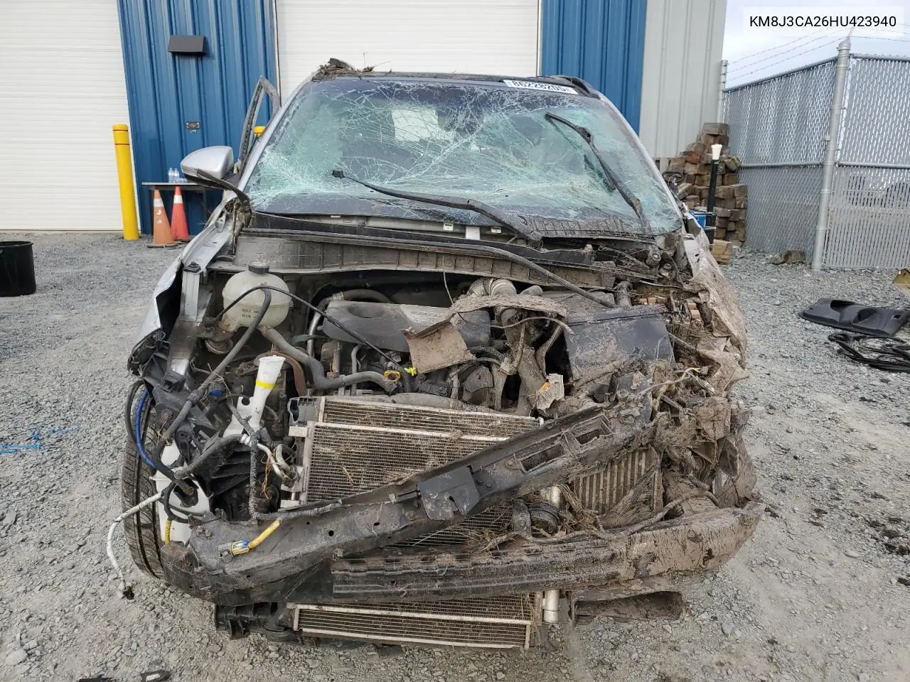 KM8J3CA26HU423940 2017 Hyundai Tucson Limited