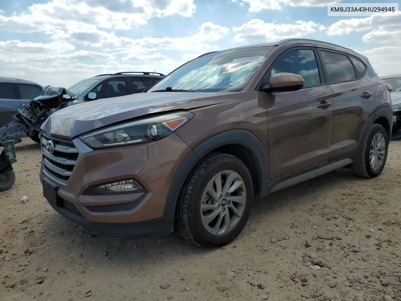 KM8J33A43HU294945 2017 Hyundai Tucson Limited
