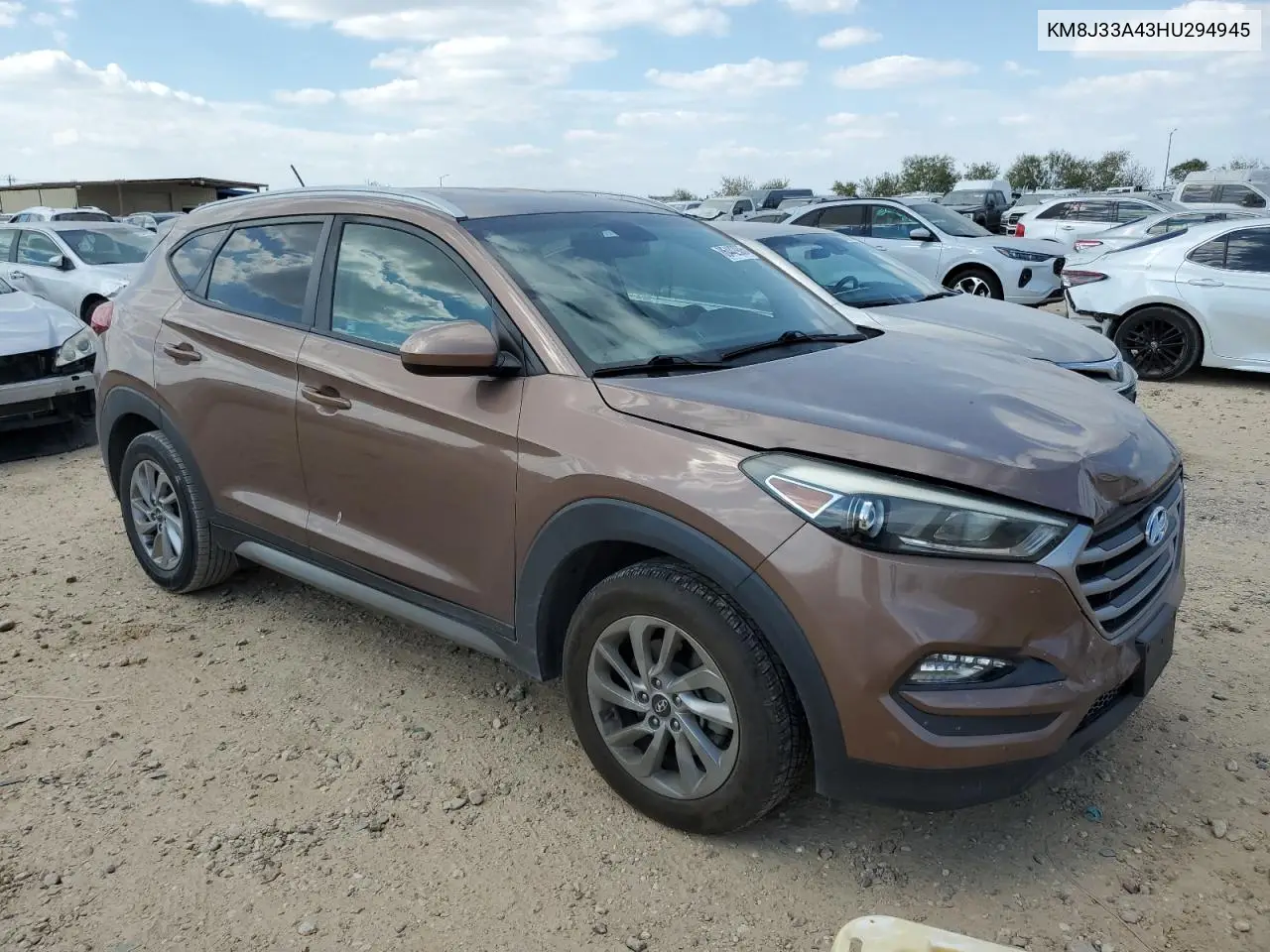 KM8J33A43HU294945 2017 Hyundai Tucson Limited