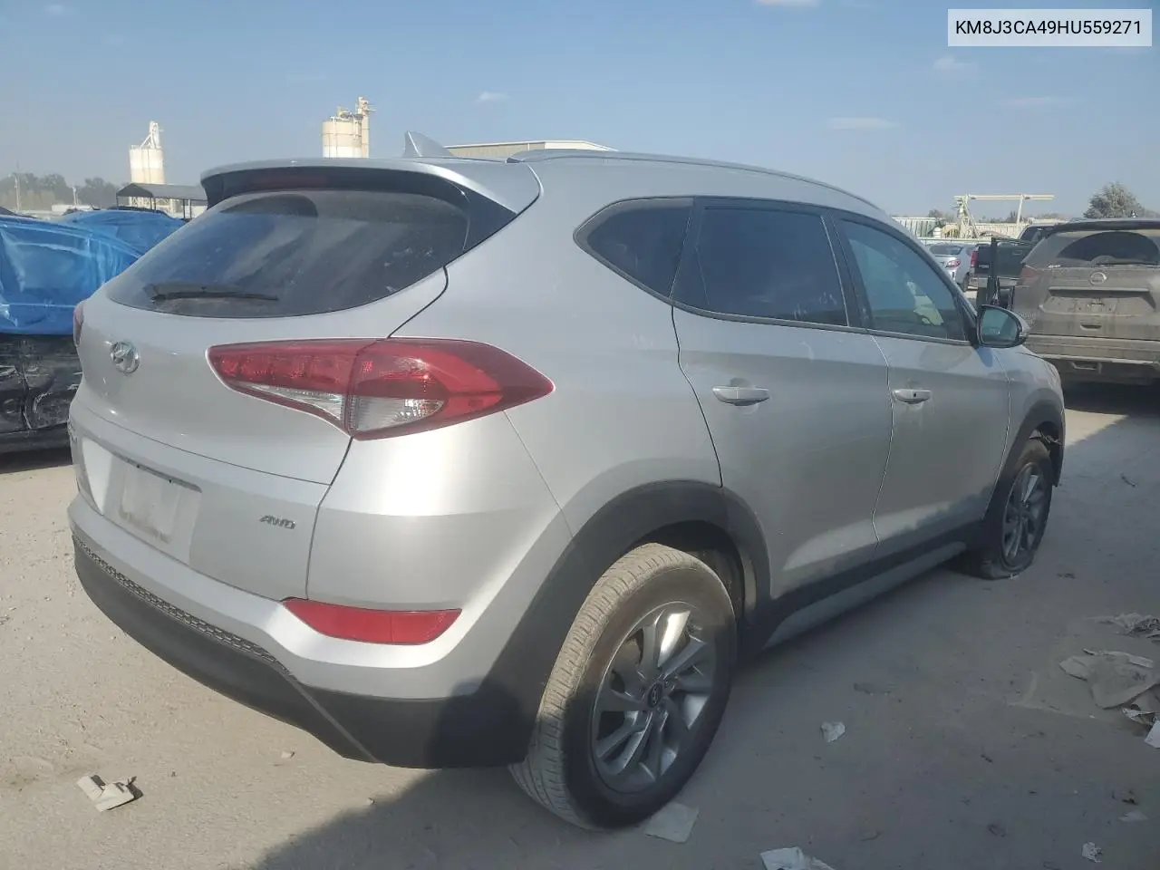 KM8J3CA49HU559271 2017 Hyundai Tucson Limited