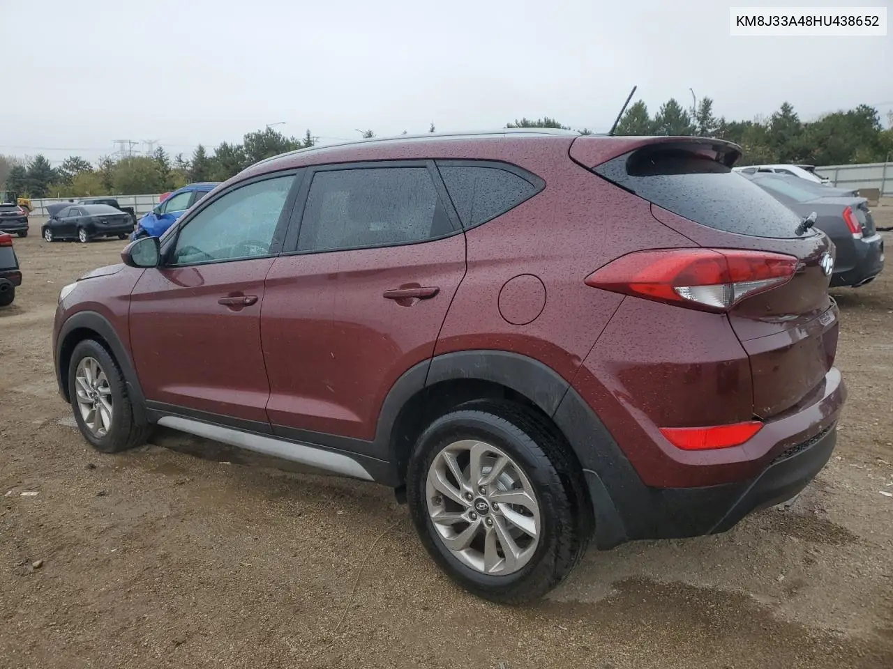 KM8J33A48HU438652 2017 Hyundai Tucson Limited