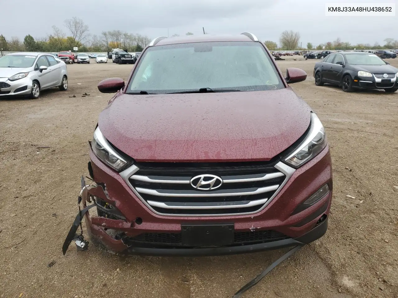 KM8J33A48HU438652 2017 Hyundai Tucson Limited