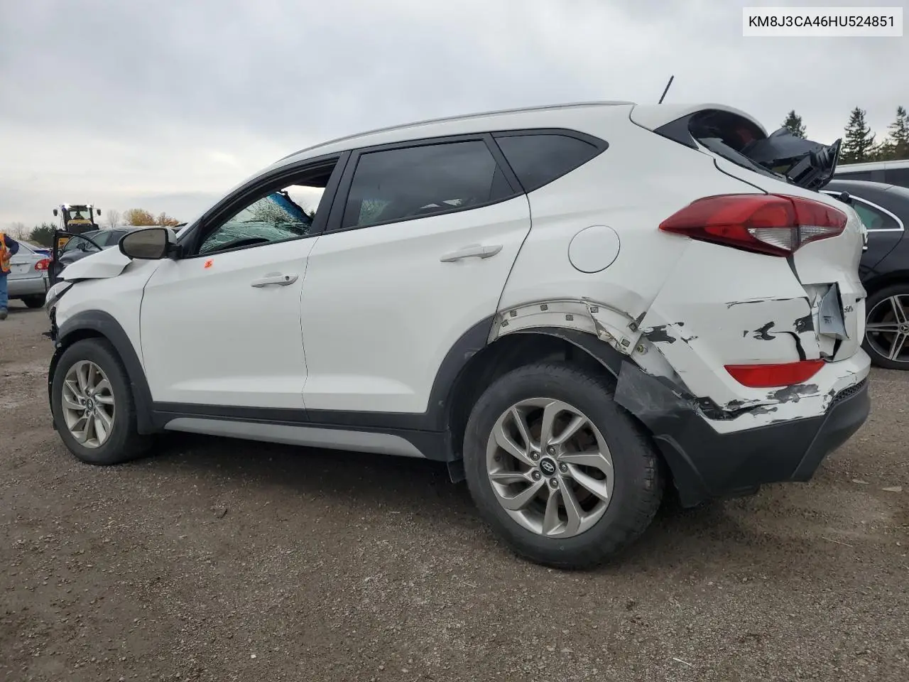 KM8J3CA46HU524851 2017 Hyundai Tucson Limited