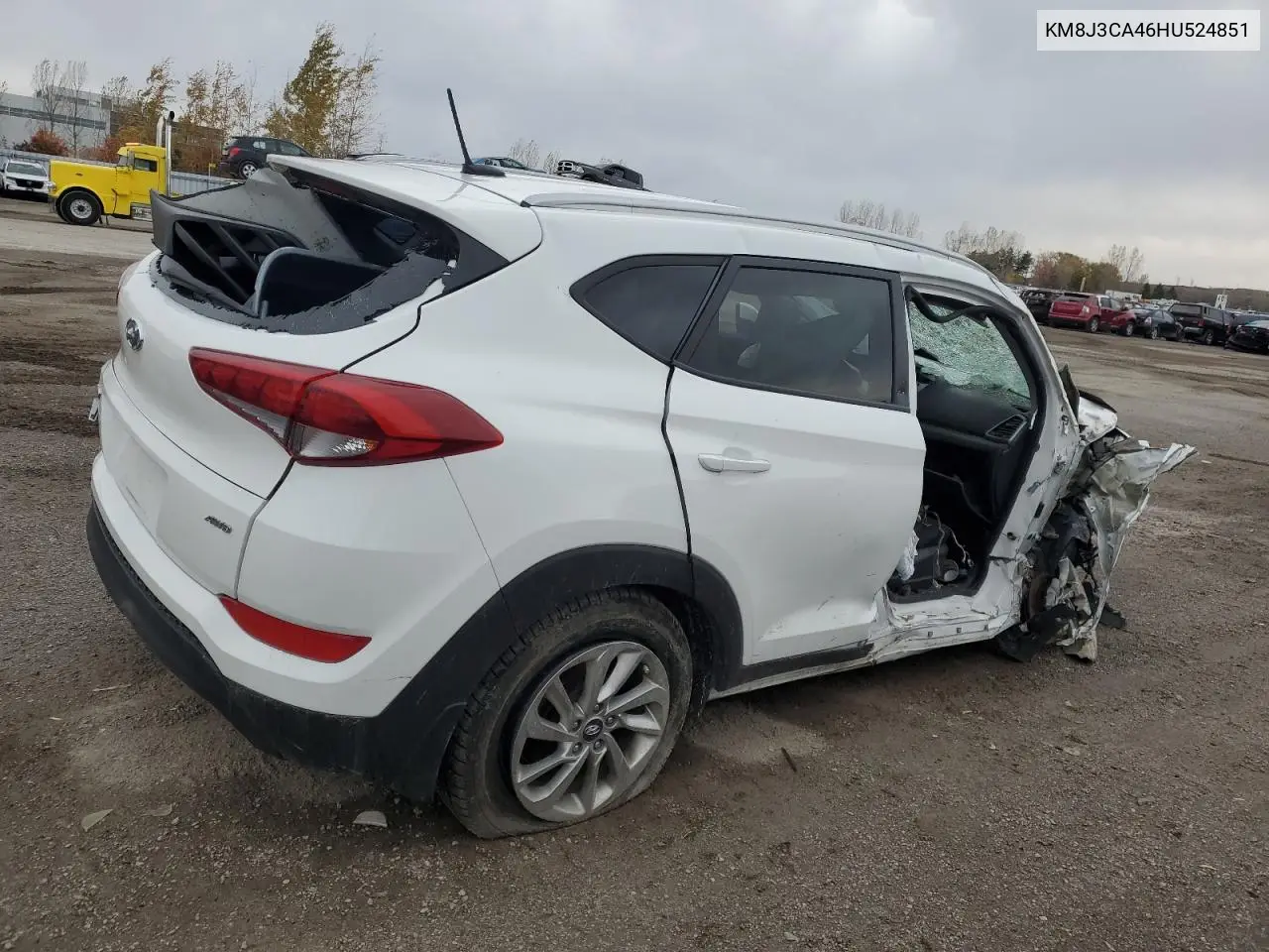 KM8J3CA46HU524851 2017 Hyundai Tucson Limited