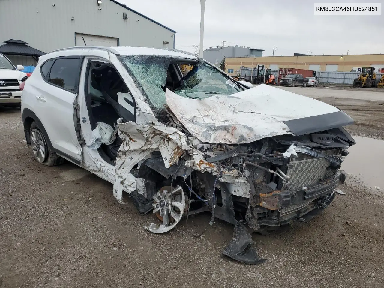 KM8J3CA46HU524851 2017 Hyundai Tucson Limited