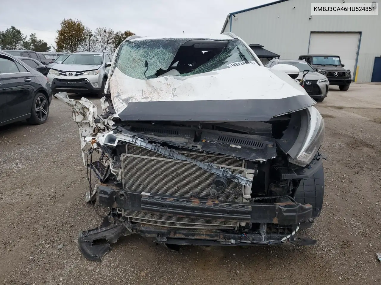 KM8J3CA46HU524851 2017 Hyundai Tucson Limited