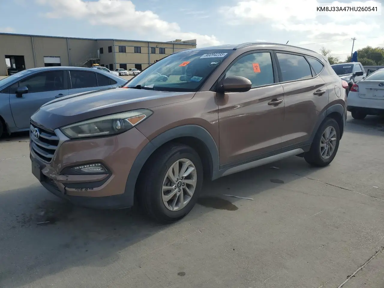 KM8J33A47HU260541 2017 Hyundai Tucson Limited