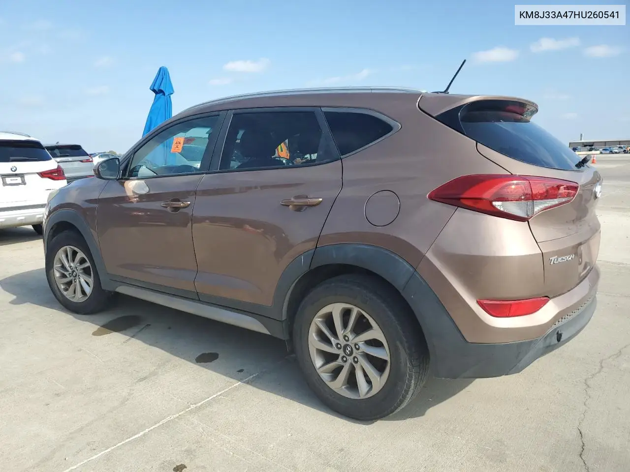 KM8J33A47HU260541 2017 Hyundai Tucson Limited