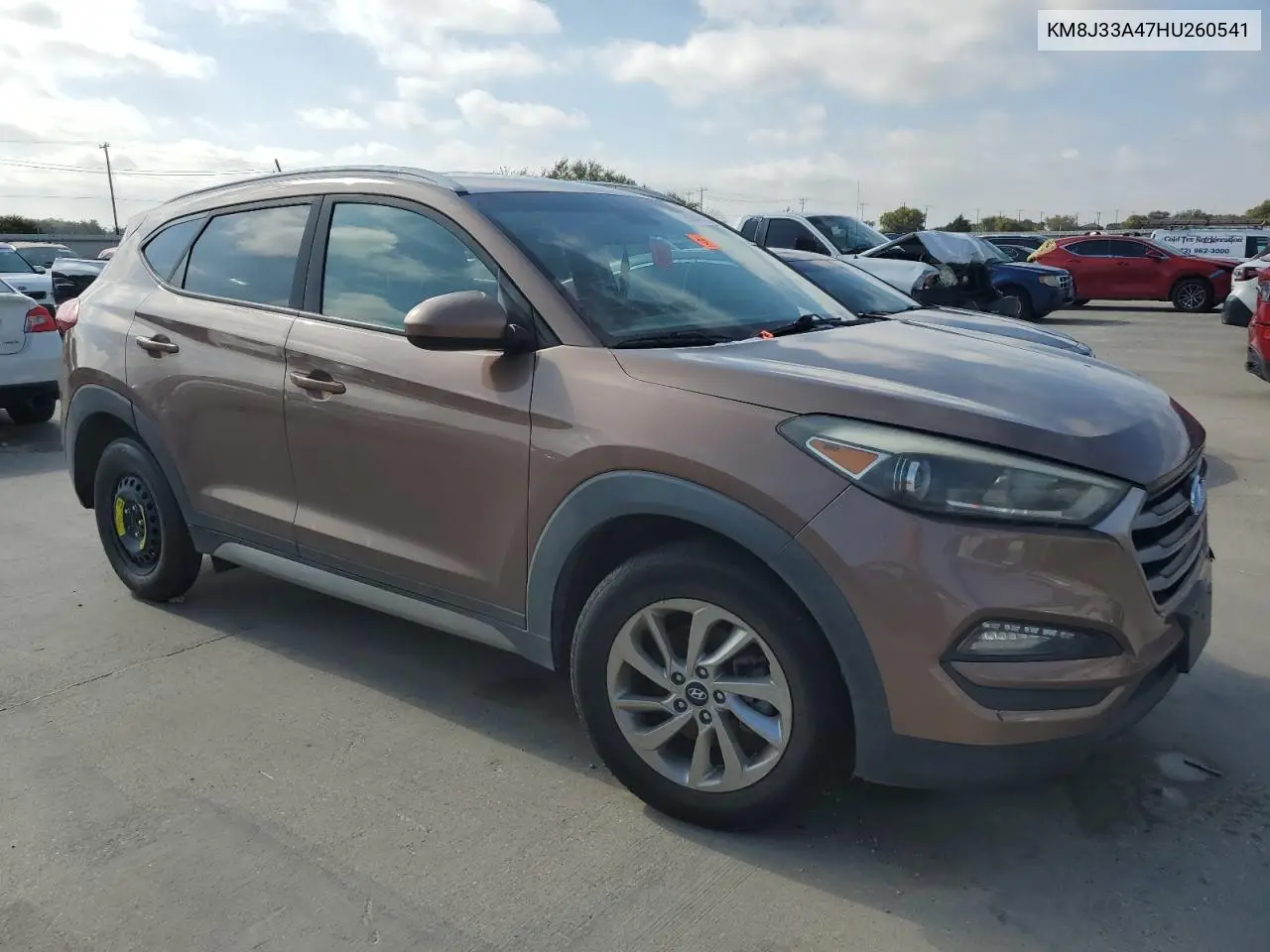 KM8J33A47HU260541 2017 Hyundai Tucson Limited
