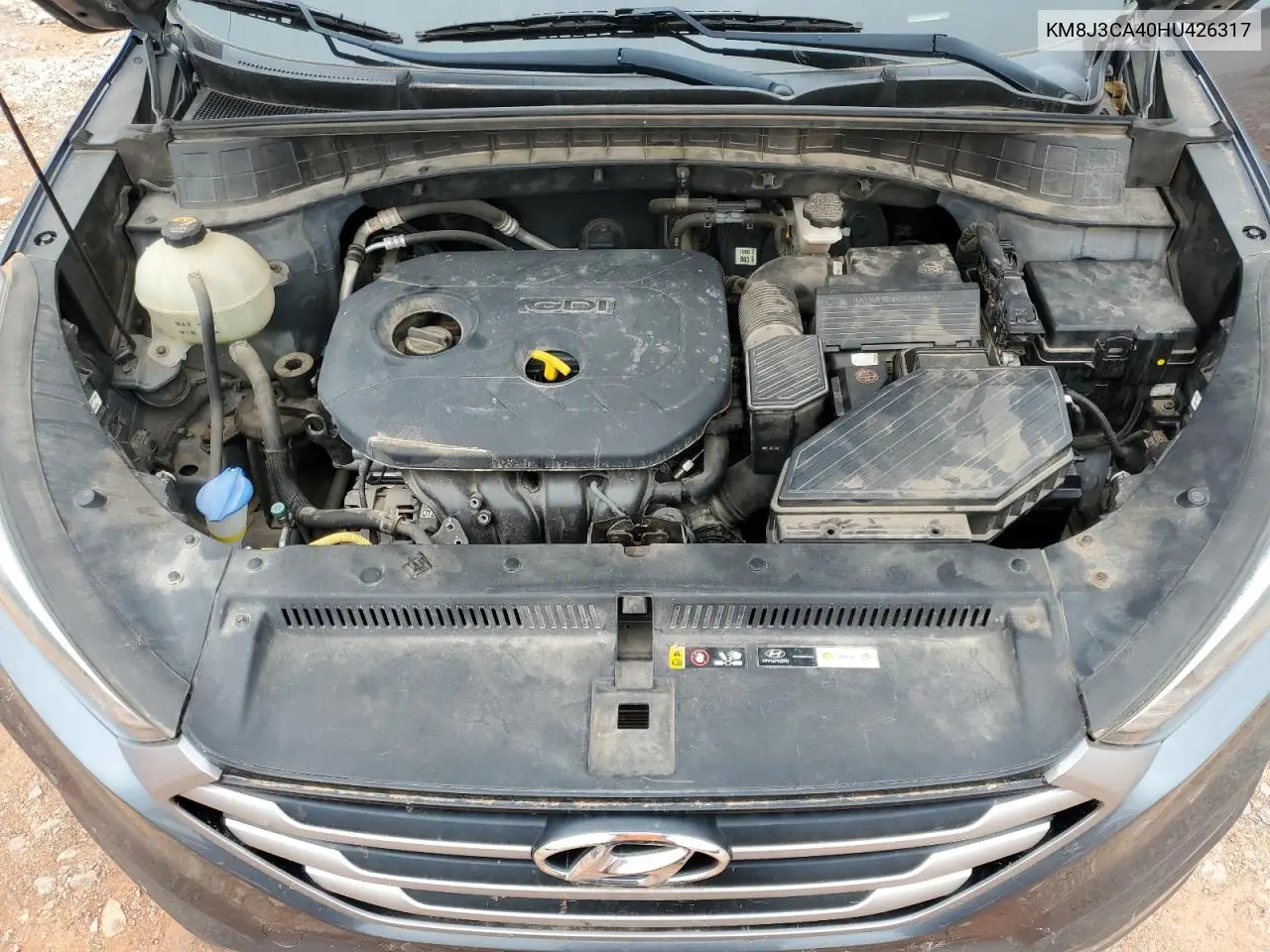 KM8J3CA40HU426317 2017 Hyundai Tucson Limited