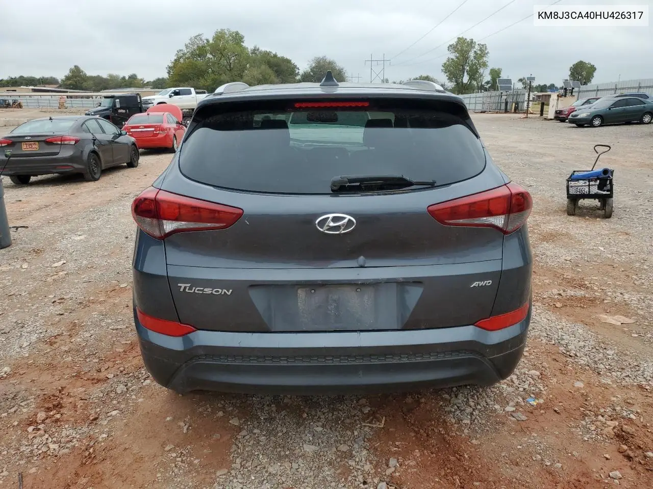 KM8J3CA40HU426317 2017 Hyundai Tucson Limited