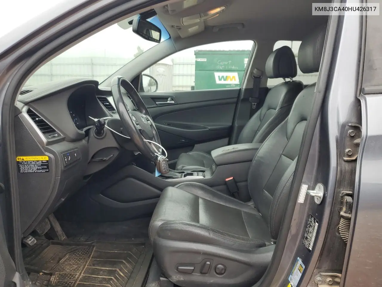 KM8J3CA40HU426317 2017 Hyundai Tucson Limited