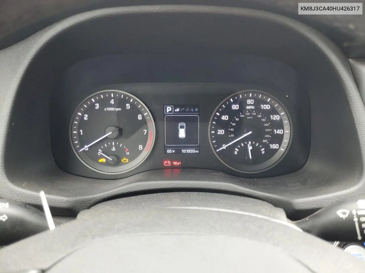 KM8J3CA40HU426317 2017 Hyundai Tucson Limited