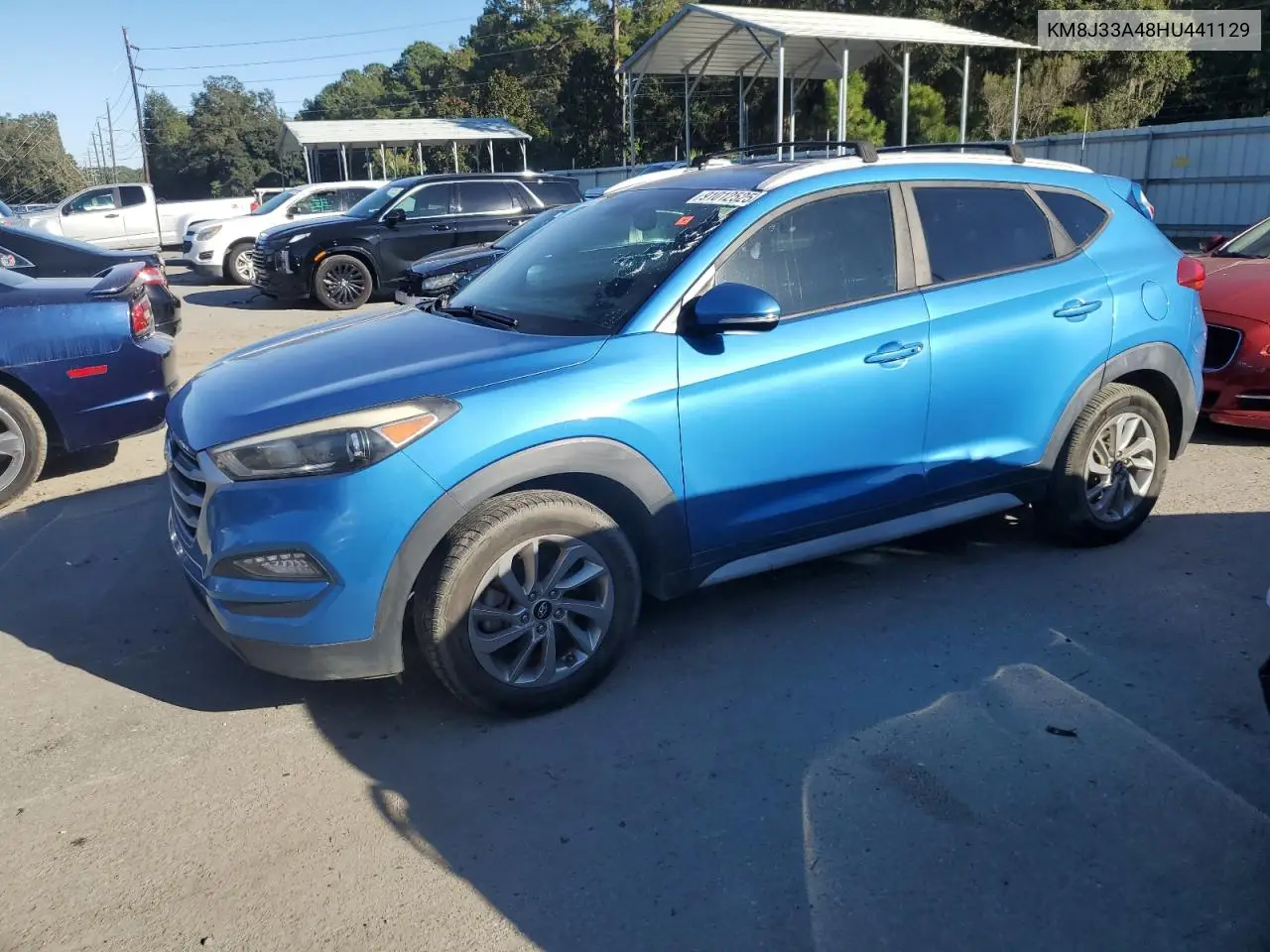 KM8J33A48HU441129 2017 Hyundai Tucson Limited