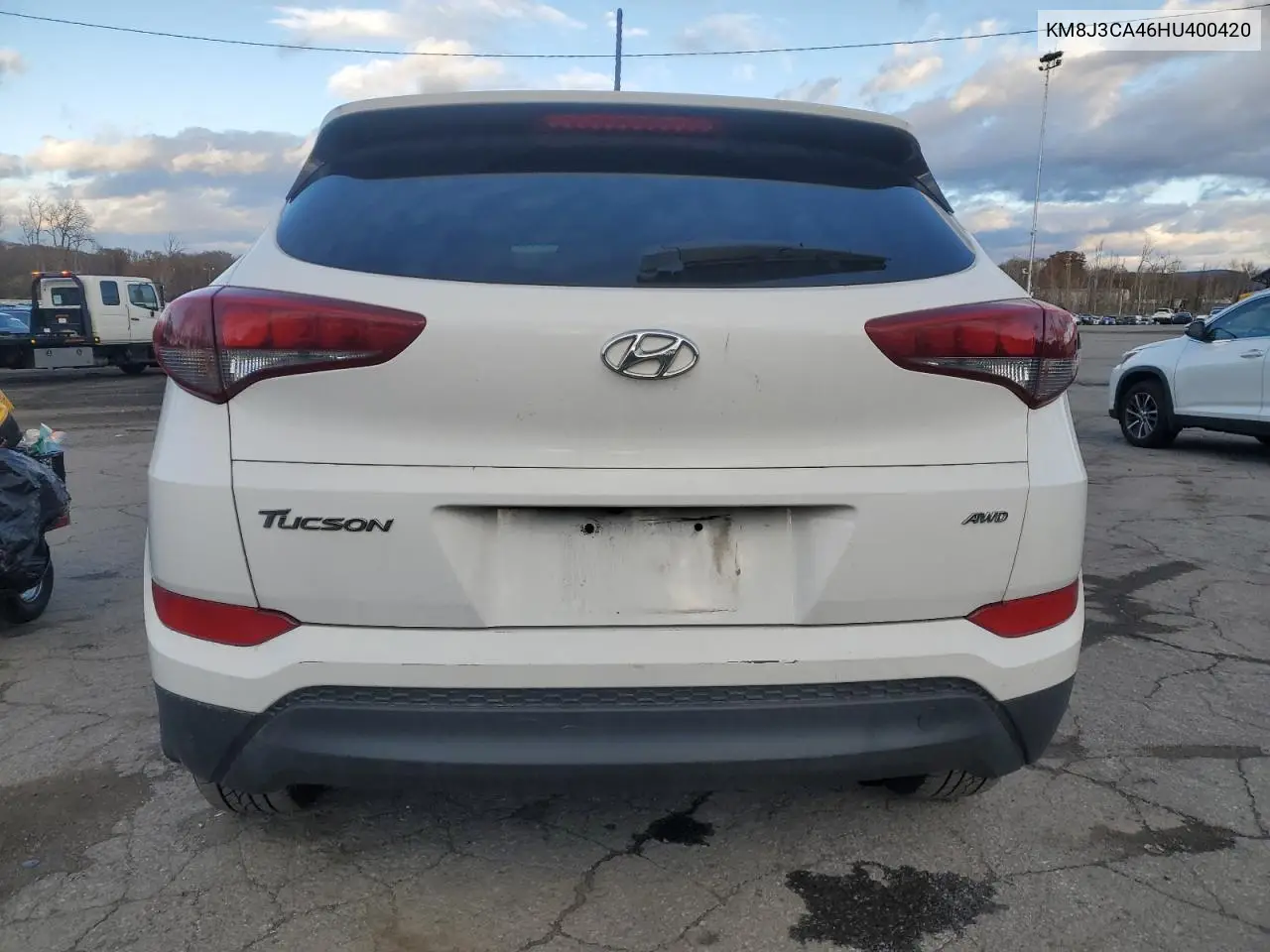 KM8J3CA46HU400420 2017 Hyundai Tucson Limited