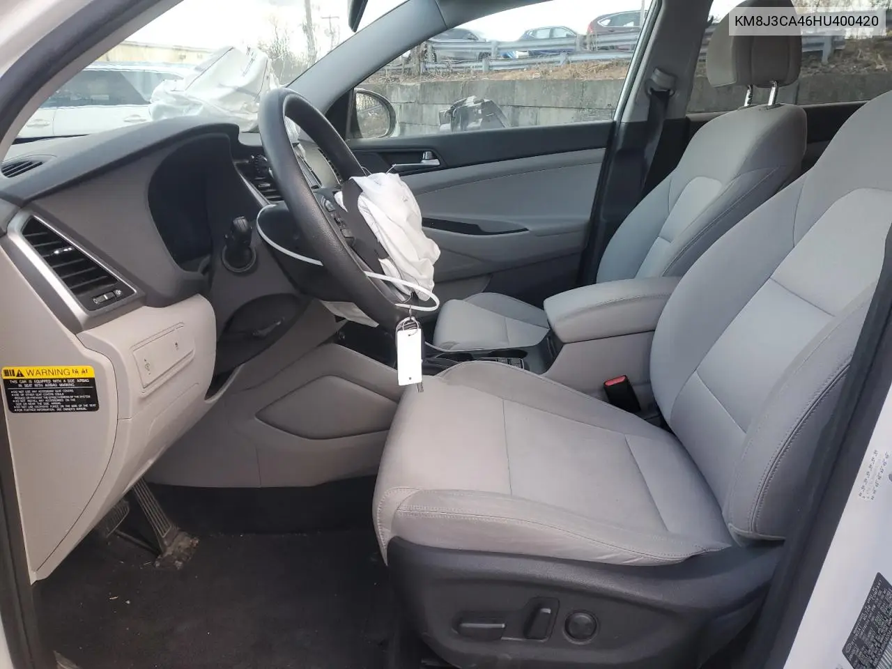 KM8J3CA46HU400420 2017 Hyundai Tucson Limited