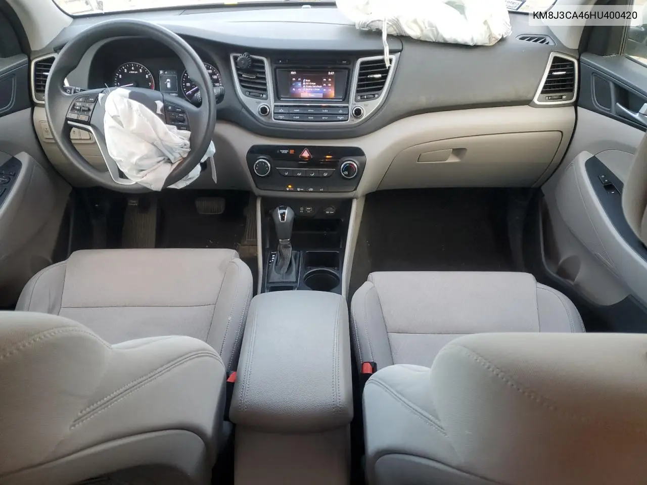 KM8J3CA46HU400420 2017 Hyundai Tucson Limited