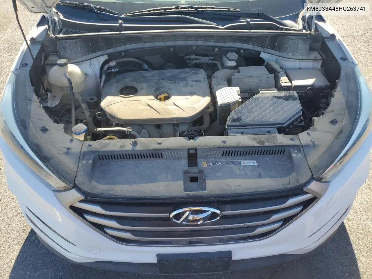 KM8J33A48HU263741 2017 Hyundai Tucson Limited