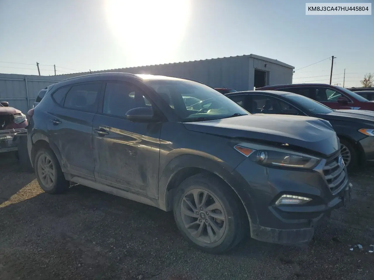 KM8J3CA47HU445804 2017 Hyundai Tucson Limited